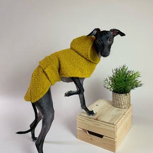 Qiqu – fournitures pour animaux de compagnie, nouveaux accessoires et vêtements de styliste personnalisés, vestes chaudes d'hiver pour chien, manteau pour greyhund italien, Whippet <span class=keywords><strong>iggy</strong></span> - Product Image 1
