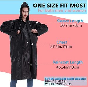 Jas hujan dewasa ringan dan dapat digunakan kembali WOQI pakaian Hiking luar ruangan multifungsi - Product Image 4