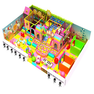 Mê cung trẻ em trò chơi tương tác trượt nhựa mềm túi bóng hồ bơi thiết bị trò chơi - Product Image 5