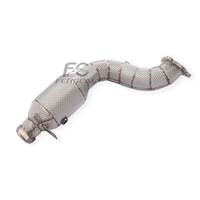 High-quality Ss304 Sport cat Downpipe Dumppipe for Mercedes-Benz W204 C180 C200 C260 1.6T 1.8T M271 M274 Enhances Turbo Response