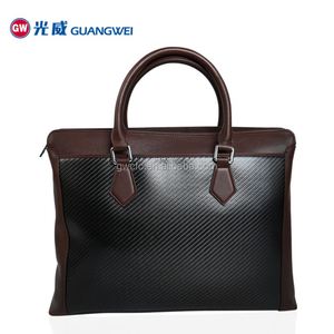 กระเป๋าเอกสารหนังคาร์บอนไฟเบอร์ - Product Image 2