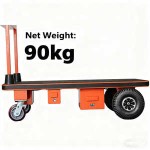 Nhiệm vụ nặng nề bốn-bánh xe điện xe đẩy tay giỏ hàng OEM lưu trữ mua sắm giỏ hàng với 500kg Công suất - Product Image 6