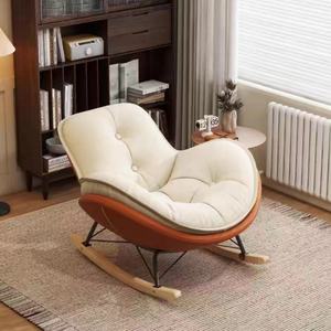 เก้าอี้โยกเพนกวินสำหรับพักผ่อน เก้าอี้โยกสำหรับผู้ใหญ่ ห้องนั่งเล่น ระเบียงบ้าน เก้าอี้โยกแบบสบายๆ สำหรับใช้ในบ้าน - Product Image 4