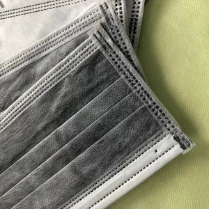 Alta Qualidade Pfe 99% Médico Descartável Cirúrgico Não Tecido <span class=keywords><strong>4ply</strong></span> Máscara Facial Máscara De Poeira Filtro De Máscara Facial De Carvão Ativado - Product Image 2