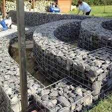 Anti-UV Welded Gabion Cage Decorative Gabion Basket for Urban Rainwater Garden & Park Scenery