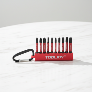 ชุดดอกไขควงแม่เหล็กอุตสาหกรรม Tooljoy ขนาด 50 มม. พร้อมคาราไบเนอร์แบบพกพา สำหรับงานหนัก ใช้กับสว่านไฟฟ้า นาฬิกา - Product Image 2