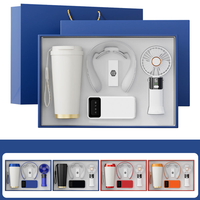 Produits les plus vendus, articles promotionnels, papeterie de bureau exécutive, cadeau personnalisé, ensemble de coffret cadeau avec bloc-notes en cuir PU A5, porte-stylo