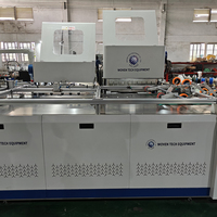 Machine à coudre ultrasonique à insertion automatique complète personnalisée pour ourlets longitudinaux, découpe et scellage numérique pour tissus tissés en PP