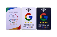 Etiqueta Adhesiva de PVC Personalizable con Código QR, NFC, para Mesa, con Reseñas de Google, Menú, para Restaurante, Instagram, Tarjeta de Membresía, Hotel