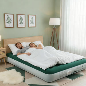 Materasso Gonfiabile <span class=keywords><strong>Queen</strong></span>-<span class=keywords><strong>Size</strong></span> OUTAFUN Durevole ed Ecologico dal Design Moderno con Pompa Integrata per Arredamento Casa e Uso Alberghiero - Product Image 1