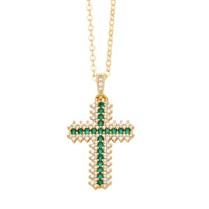 Cruz Filigránada Ornamentada, Artículo de Elección de Influencers Profesionales Internacionales, Recubrimiento PVD, Durabilidad, Acero, Color Original - Product Image 4