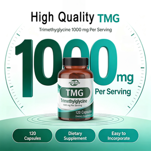 Cápsulas de Trimetilglicina (Betaína Anhidra) TMG, 1000 mg por Porción, Cápsula Vegetariana, Suplemento Dietético para el Bienestar Diario - Product Image 4