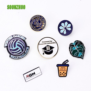 Broches personnalisées <span class=keywords><strong>en</strong></span> gros avec émail dur et contours découpés sur mesure pour les équipements des supporters sportifs - <span class=keywords><strong>Prix</strong></span> de gros - Product Image 2