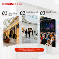 Pantalla LED Modular HD para Interiores, con Unión sin Costuras, para Exhibiciones, Publicidad y Vestíbulos de Centros Comerciales