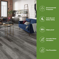 Klick-Vinylboden SPC-Bodenbelag für Innenräume 5mm Wasserdicht Moderne Schlafzimmerdekoration Vinylplatten Vinylboden
