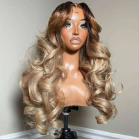 XZY Nueva Peluca Frontal de Encaje Suizo HD 13*4 Personalizada, Ondulada, Pelucas Frontales de Encaje 13x6 de Cabello Humano, Pelucas Frontales de Encaje Sin Pegamento