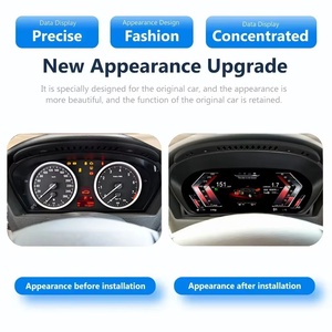 Reproductor de salpicadero de 12,3 pulgadas para BMW X5 E70 2006-2013 IPS Original LCD Digital Cluster estéreo Virtual velocímetro pantalla Linux - Product Image 3