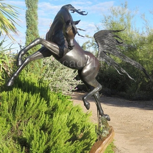 Jardín al aire libre arte fundición tamaño jardín decorativo estatua de bronce <span class=keywords><strong>caballo</strong></span> esculturas para <span class=keywords><strong>venta</strong></span> - Product Image 2