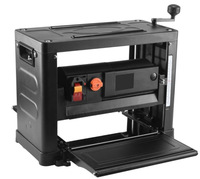 Rabot de bureau à trois lames à double vitesse de 13 pouces rabot électrique portable multifonctionnel automatique rabotage du bois
