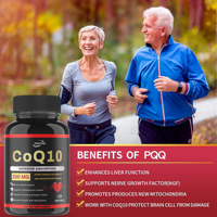 Compléments de Coenzyme Q10 60 Capsules Q10 Gélules Molles Vente Directe d'Usine Q10 Vente Chaude Compléments de Q10 en Gros Compléments de Q10