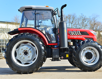 Nouveau tracteur à roues 4x4 officiel LTD1604 de 160 CV pour rizières avec pièces de rechange en option