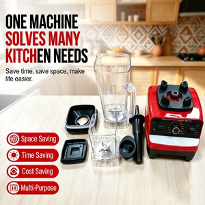 Potente <span class=keywords><strong>Licuadora</strong></span> Doméstica para Smoothies, de Alta Resistencia, con 5+ Velocidades, a Prueba de Fugas, Máquina Eléctrica 2 en 1 - Product Image 1