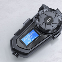 Headset Helm Motor Headphone Musik Sistem Komunikasi Audio Berkendara Peredam Kebisingan Jawab Otomatis Auriculares Para Casco