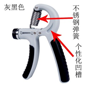 Fortalecedor de Agarre Ajustable de 5-60 Kg, Ejercitador de Mano con Resorte para Entrenamiento de Palma y Dedos, Equipo de Rehabilitación - Product Image 3