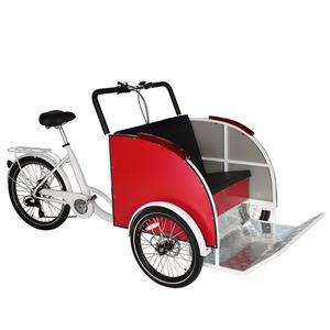 Triciclo de carga, triciclo eléctrico de tres ruedas, tuk, 3 ruedas, con motor de 500W y cama de carga - Product Image 3