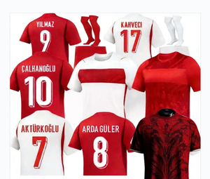Maglia della Nazionale Turca 2026, Maglia da Calcio ARDA GULER DEMIRAL 26 27 Calhanoglu YILDIZ, Divisa della Squadra Nazionale Turca per Uomini e Bambini - Product Image 1