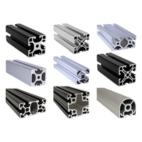 Profils d'extrusion en aluminium personnalisés de la série 6000, profils en aluminium sur mesure, profils de traitement personnalisés pour projets