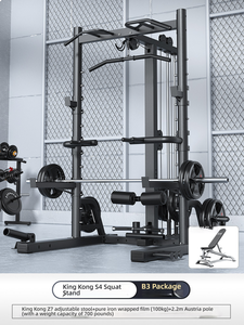 Duurzame commerciële fitnessapparatuur, cross-training, multifunctionele kabelcrossover, hoog-laag katrol, power squat rack machine voor - Product Image 2