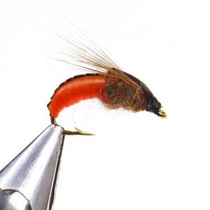 Hameçon mouche nymphe 8 #10 #12 #14 # pêche à la mouche route crochet sous-poil appât bionique appât faux insecte appât perche poisson Mandarin - Product Image 3