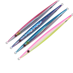 Señuelo de pesca de fondo de 350g de hundimiento rápido con láser, plomado, para pesca de atún desde embarcación, señuelo de jigging lento, cebo de fondo para pesca marina. - Product Image 1