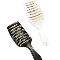 Gmagic Brosse à cheveux portable à usage domestique Outil de massage en nylon résistant à la chaleur pour un séchage plus rapide en plastique
