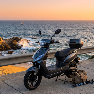 <span class=keywords><strong>Trottinette</strong></span> <span class=keywords><strong>électrique</strong></span> à assistance au pédalage haute performance 48V 45 km/h avec moteur moyeu 1000W, la plus vendue en UE, directement de l'usine OEM - Product Image 4