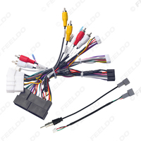 Câble de faisceau de câblage Audio de voiture 16 broches avec boîte Cabus pour hyundai Sonata 9 (2015), Support d'amplificateur, fil d'installation stéréo