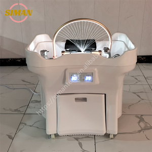 Lavabo Portatile per Shampoo Siman, Moderno Lavaggio Capelli per Salone e Spa, Senza Impianto Idraulico, con Serbatoio da 50L per Ospedali - Product Image 2