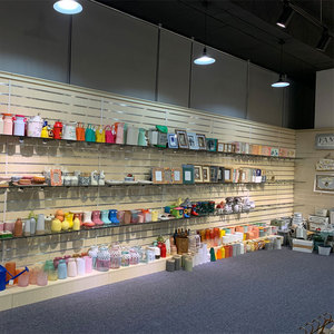 Nhà Máy Cung Cấp Bảng Điều Khiển Tường Slat Cho Cửa Hàng Bán Lẻ/Trắng Melamine Nhiều Lớp <span class=keywords><strong>Mdf</strong></span> Slot <span class=keywords><strong>Board</strong></span> Với Nhôm Chèn - Product Image 6