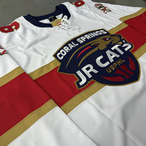 Venta al por mayor de camisetas de hockey sobre hielo bordadas, uniformes deportivos superventas - Product Image 3