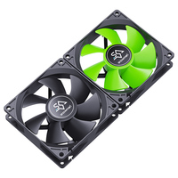 Ventilateur de boîtier PC SNOWMAN AF90-BK 90mm sans LED, 1900 tr/min, 3 broches, roulement hydraulique, 48 CFM, 22 dBA, 12V DC, vente en gros