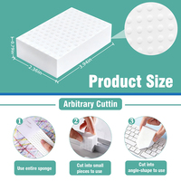 Éponges Magiques Personnalisées – Gommes Nettoyantes 2X Densité, Éponges Plus Résistantes pour la Maison, Tampons de Mousse Puissants pour le Nettoyage Multi-Surfaces