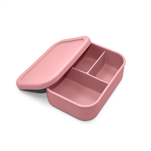 New Product Ideas 2023 Bpa Free Silicone Food Containers Silicone Kids Bento Lunch Box With Compartments