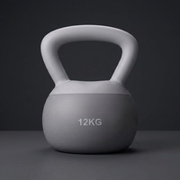 Pesa Rusa con Revestimiento de Vinilo Color Macaron para Entrenamiento de Fuerza en Casa, Gimnasio, Culturismo y Ejercicio