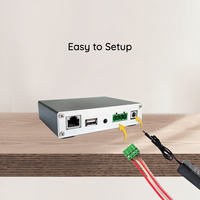 A30+ 30W X 2 WiFi Mini Stereo Amplifikatör Kablolu Hoparlörler için Kompakt Gümüş Amplifikatör.