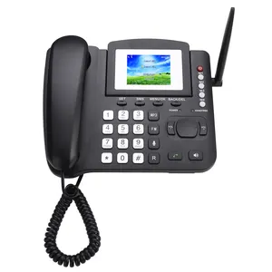 2G GSM Fixed Wireless Phone Schnur lose Desktop-Telefon-Schreibtisch klemmen mit 2,8-Zoll-Farbdisplay Daul Sim-Karte für Office Home