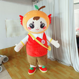 Costume de mascotte d'école d'étudiant en peluche de logo personnalisé adultes personnage de dessin animé Cosplay Costume de mascotte de fête d'<span class=keywords><strong>halloween</strong></span> pour la célébration - Product Image 2