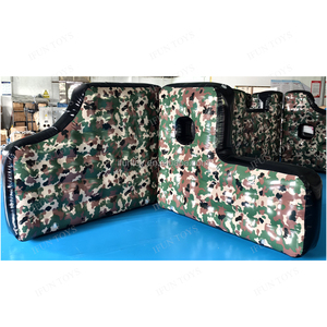 Parcours de Laser Tag Gonflable Tendance : Barrières Portables <span class=keywords><strong>pour</strong></span> Terrain de Speedball, Idéales <span class=keywords><strong>pour</strong></span> Événements Mobiles et Location d'Équipements de Fête - Product Image 4