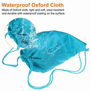 Waterproof 420D/210D Polyester <b>Drawstring</b> <b>Backpack</b> for Sports Gym Hiking Custom Logo Accepted - Product Image 3