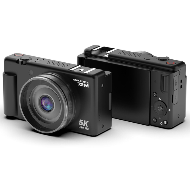 Winait 5K Digital Camera with 2.88'' Color Rotation Screen